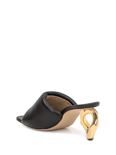 Jw Anderson Mules With Chain Heel