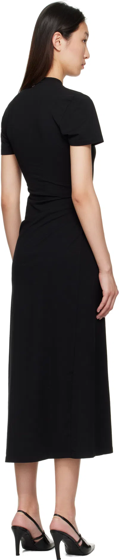 Rabanne Black Piercing Maxi Dress