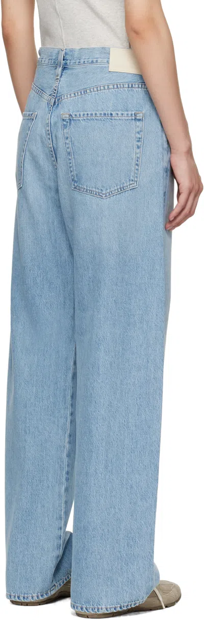 Citizen Of Humanity Blue Brynn Drawstring Jeans In Blue