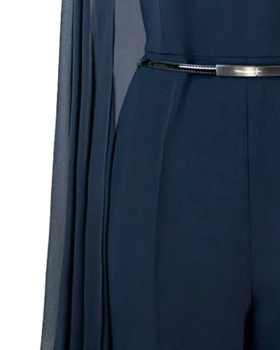Max Mara Studio Suit In Blue