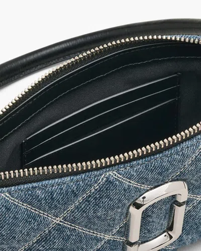 Marc Jacobs Borsa A Spalla The Quilted Denim Snapshot Convertible