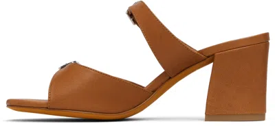 Maryam Nassir Zadeh Tan Una Heeled Sandals