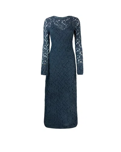 Max Mara Studio Business Suit In Blue