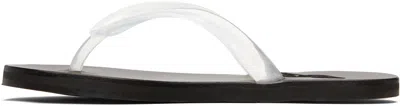 Ancient Greek Sandals Transparent Saionara Jelly Flip-flops