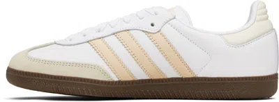 Adidas Originals White Samba Og Sneakers