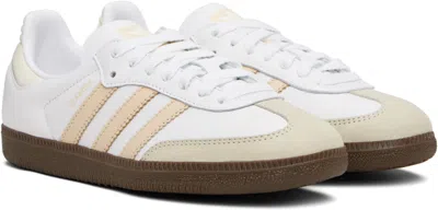 Adidas Originals White Samba Og Sneakers