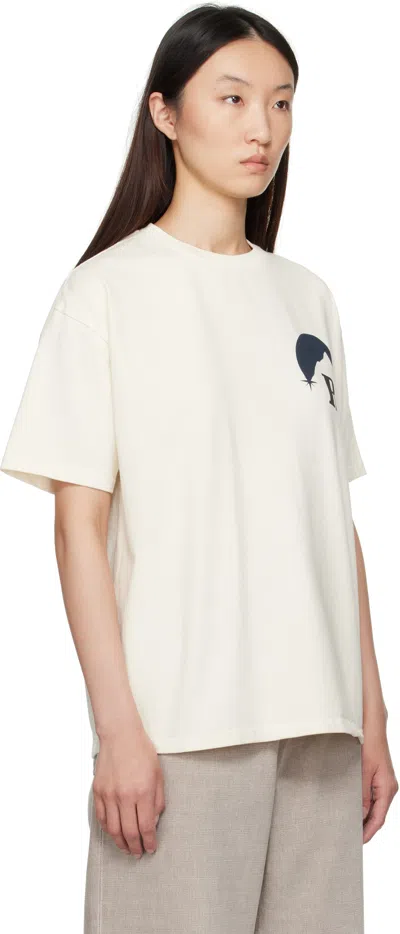 Rhude Off-white Moonlight T-shirt In White