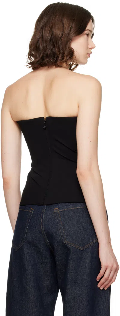 Versace Off-shoulder Tops In Black
