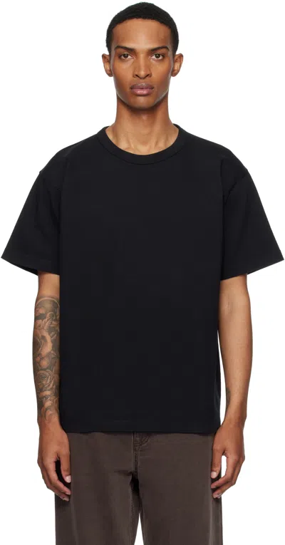Norse Projects Black Simony Heavy T-shirt In Black