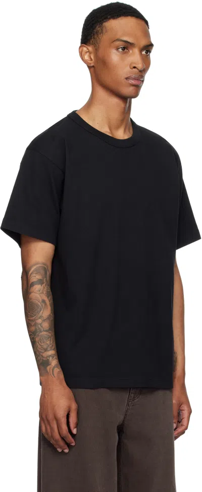 Norse Projects Black Simony Heavy T-shirt In Black