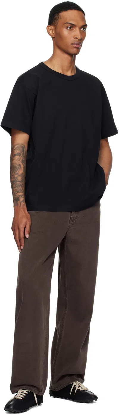 Norse Projects Black Simony Heavy T-shirt In Black