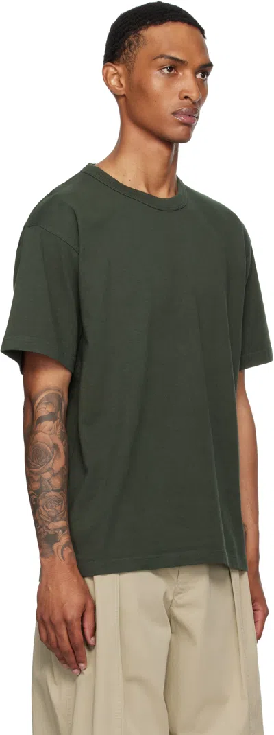 Norse Projects Green Simony Heavy T-shirt In Green