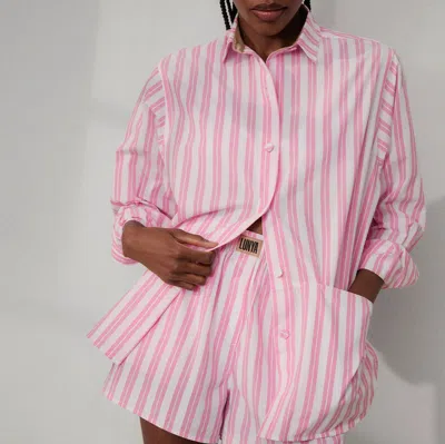 Lunya Airy Cotton Curved Hem Shirt