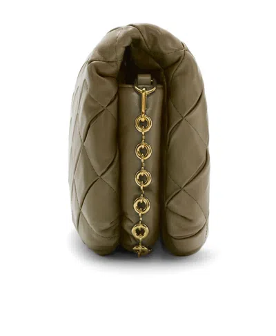 Loewe Puffer Goya In Pleated Shiny Nappa Lambskin