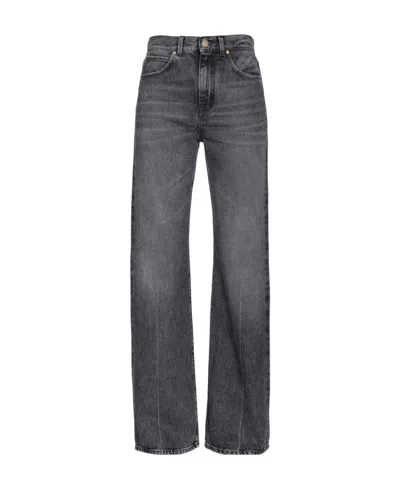Pinko Woman Jeans Black Size 29 Cotton In Multi