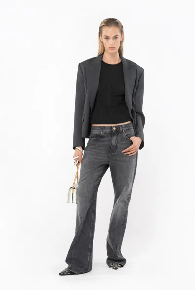 Pinko Woman Jeans Black Size 29 Cotton In Multi