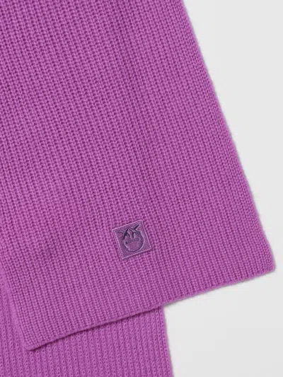 Pinko Embroidered Scarf With Logo