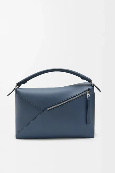 Loewe Large Puzzle Edge Bag In Classic Calfskin