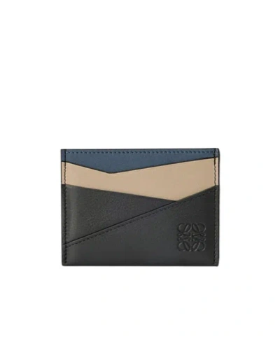 Loewe Puzzle Plain Cardholder In Classic Calfskin
