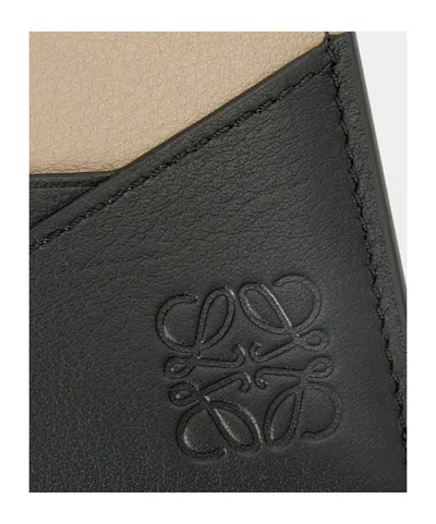 Loewe Puzzle Plain Cardholder In Classic Calfskin