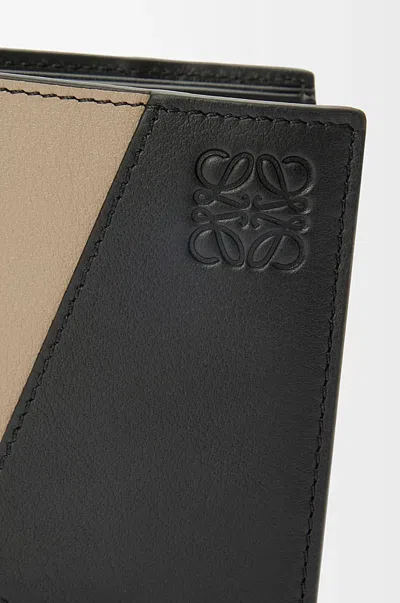 Loewe Puzzle Colorblocked Leather Bifold Wallet In Multi