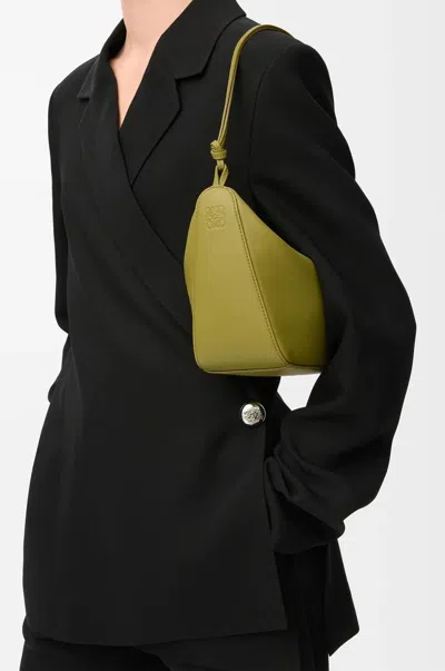 Loewe Mini Hammock Hobo In Classic Calfskin