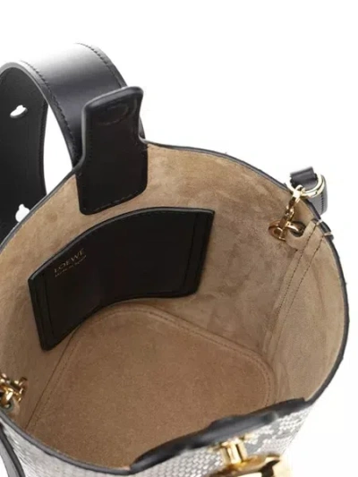 Loewe Mini Pebble Leather Bucket Bag