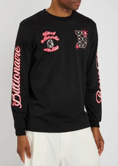 Billionaire Boys Club Graphic-printed Cotton Top In Black