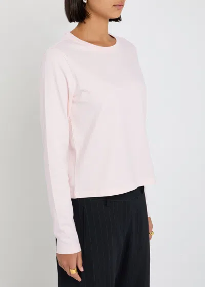 Skall Studio Loui Cotton Top In Pink