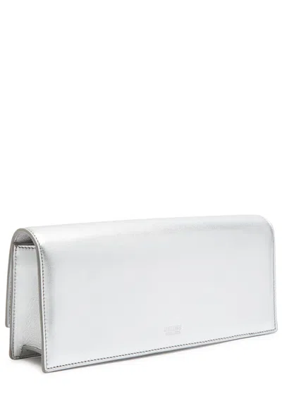 Malone Souliers Vivien Metallic Leather Clutch