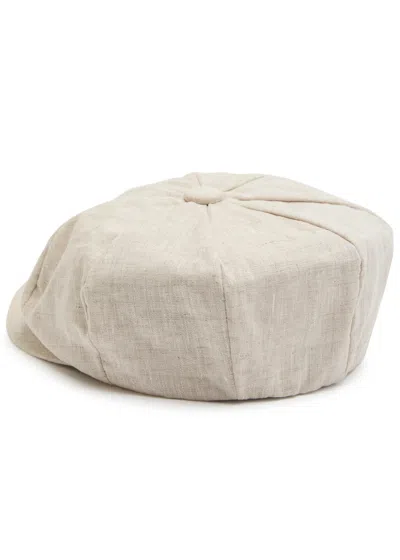 Hugo Boss Boss X David Beckham Linen Bakerboy Cap