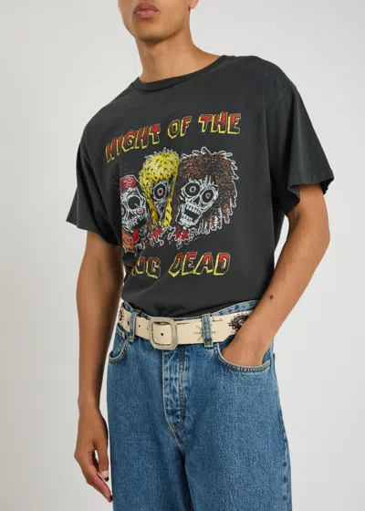 Gallery Dept. Painted Stud-embellished Leather Belt