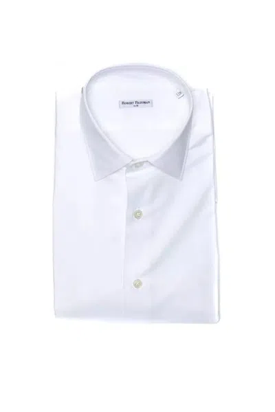 Robert Friedman White Cotton Shirt In White