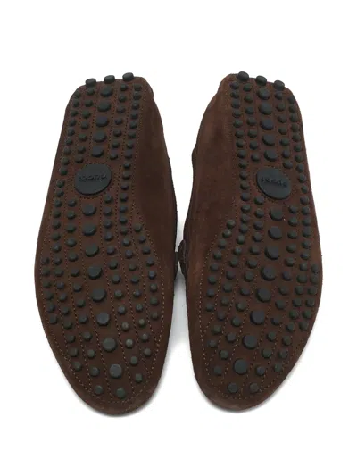 Pre-owned Gucci Suede Loafers