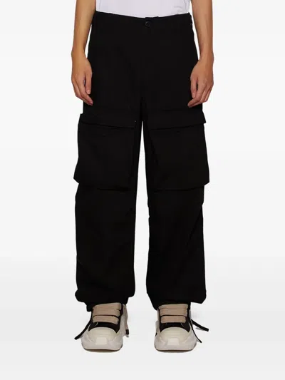 Givenchy Overwork Casual Pants With Lid Pockets In Black