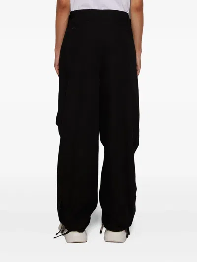 Givenchy Overwork Casual Pants With Lid Pockets In Black