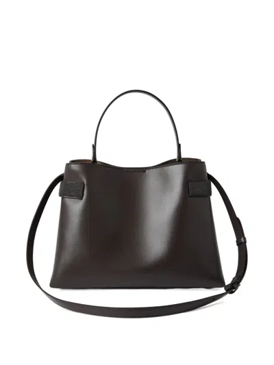 Brunello Cucinelli Essence Leather Tote Bag