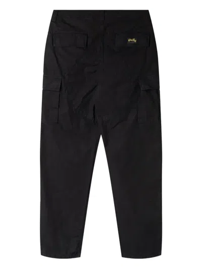 Stan Ray Ripstop Cargo Trousers In Black