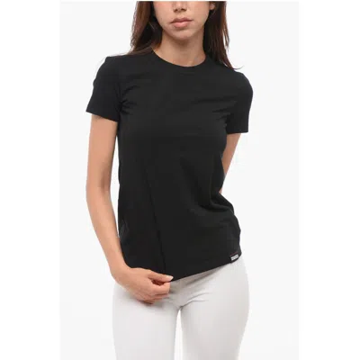 Dsquared2 Cotton Blend Icon Slim Fit T-shirt In Black