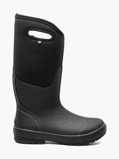 Bogs Classic Ii 73035w-001 Womens 6 Black Waterproof Wide Calf Farm Boots Khd374