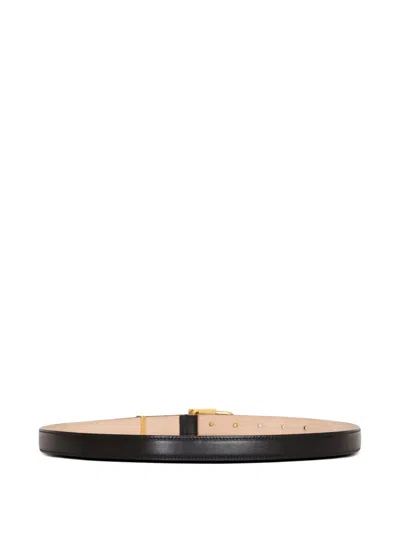 Balmain Leather Belt In Black