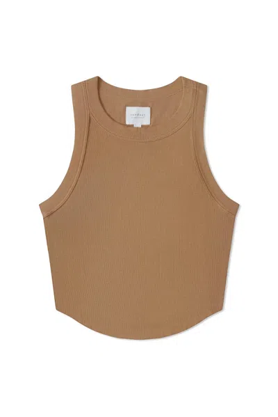 Sundays Women's Annika Tank Top In Latte In Brown