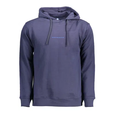 North Sails Blue Cotton Men Sweater In Blue