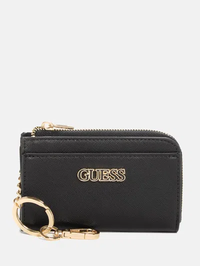 Guess Factory Zip-around Card Case Keychain