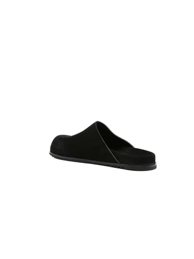 Rick Owens Porterville Mule Granola In Black