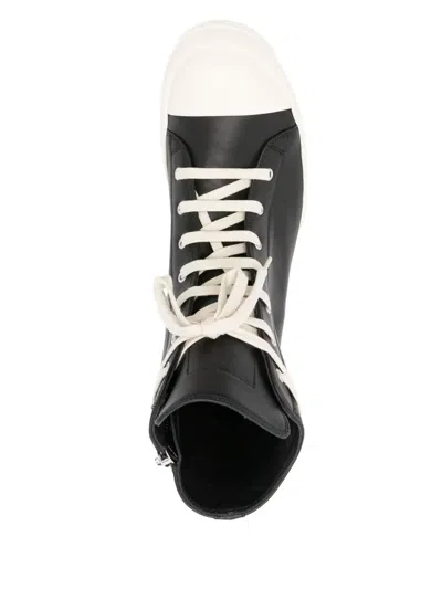Rick Owens Black Hollywood Mega Bumper Sneakers