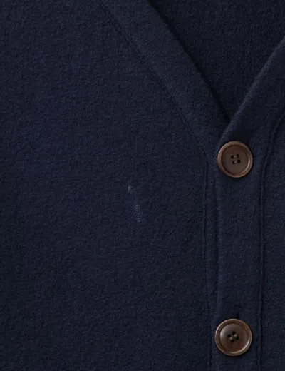 Visvim Selmer Cardigan In Blue