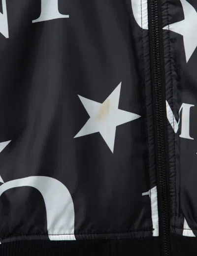 Uniform Experiment Reversible Bomber Jacket In Black