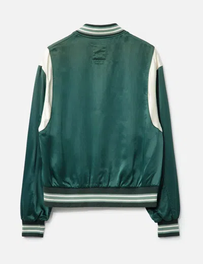 Visvim Douglas Stadium Jacket In White