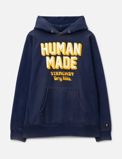 Human Made Pizza Hoodie In Blue